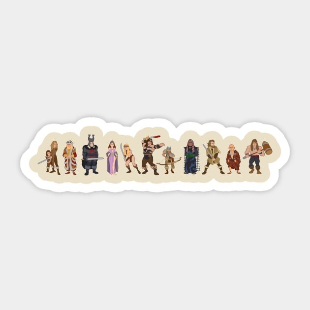 Conan The Barbarian: The Animated Series Sticker by TomMcWeeney